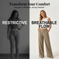 🔥🔥 2026 NEU 🥳☀️ Lässige Damen Loungehose aus Baumwoll-Leinen-Mix 👖 Fließend, gerades Bein & hoher Bund – perfekt für Sommer & Alltag 🌸