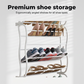 👟 JETZT 50 % RABATT! 🏆 Schuhregal für die Tür – 24 Fächer & werkzeuglose Montage – Passend für Standardtüren, bietet Platz für bis zu 24 Paar Schuhe – ideal für Eingangsbereich oder Kleiderschrank 🚪✨
