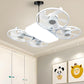 📢📢50 % Rabatt!! ⏰🏠 3-stufiger E27 Ventilator-Leuchte im Drohnen-Design mit Fernbedienung 🎛️, energiesparend ⚡ mit Kühl- und Lichtfunktion 💨💡 für Schlafzimmer und gesamte Wohnung