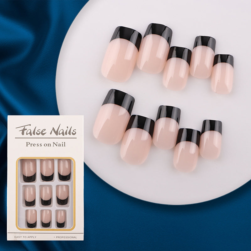 💅 288 bunte künstliche Fingernägel zum Aufkleben – kurze, eckige Spitzen & French Edge! ✨ In wenigen Minuten fertig – perfekt für schnelle Style-Wechsel. 📦 Praktische Aufbewahrungsbox – 3 kaufen und 10 % sparen! 🌈