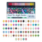 🎨 50% RABATT! ⏳🖌️Schnelltrocknendes Acrylmarker-Set mit zwei Spitzen✨