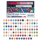 🎨 50% RABATT! ⏳🖌️Schnelltrocknendes Acrylmarker-Set mit zwei Spitzen✨