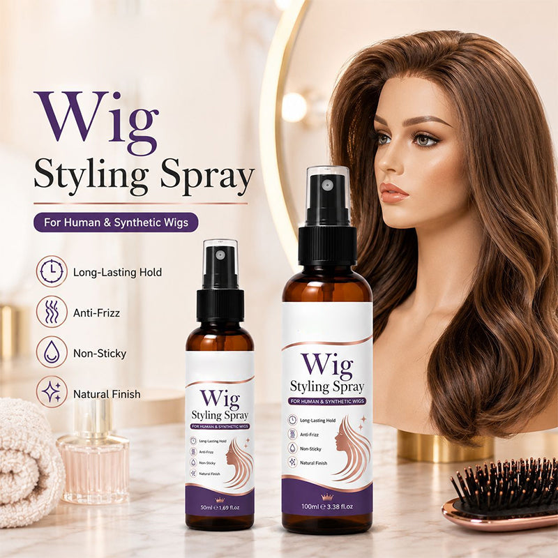 🧴💇‍♀️Langanhaltendes Anti-Frizz-Perückenstylingspray