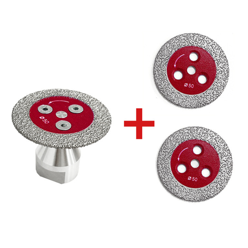 📢📢50 % RABATT!! ⏰Vakuumgelötetes Diamant‑Fasenschleifrad mit Flansch