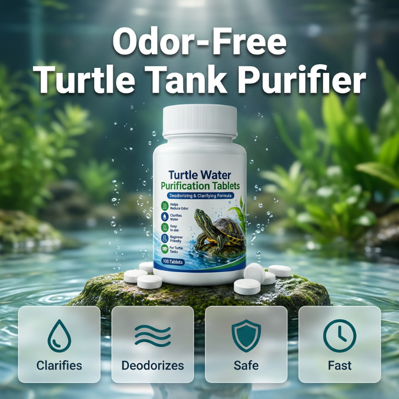🐢💧 Professionelle Wasserreinigungstabletten für Schildkrötenbecken