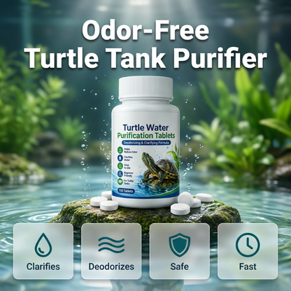 🐢💧 Professionelle Wasserreinigungstabletten für Schildkrötenbecken