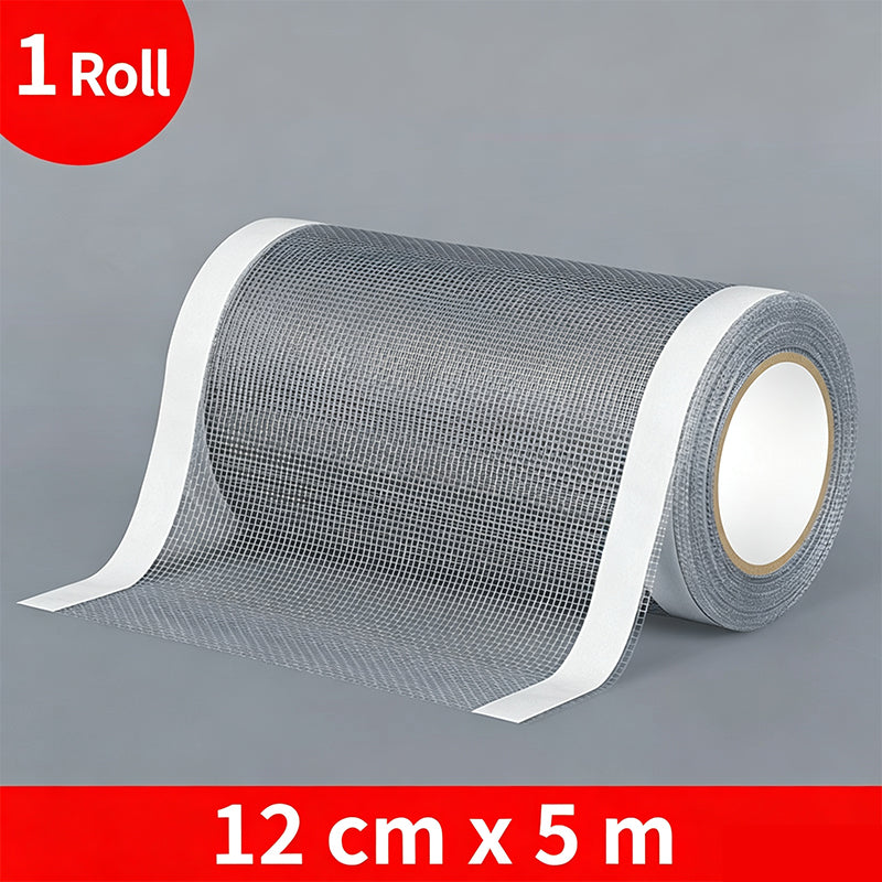 🛠️ 50 % RABATT! Multifunktionales Netzreparaturband – 5–10 m Rolle für Fenster, Fliegengitter & Käfige! ✨ Stark haftend – wasserdicht & strapazierfähig. 🧷 Auf die gewünschte Größe zuschneiden