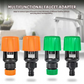 ❄️Sommerfrische 50 % Rabatt!🔧Universal-Wasserhahnadapter für Gartenschlauch – Werkzeugloser Schnellanschluss für Küchenarmatur, Balkon, Garten & Reinigung