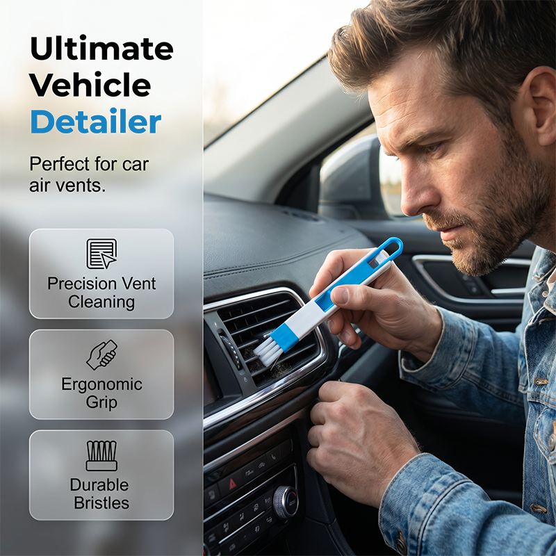 📢📢50 % Rabatt!! ✨🧹2-in-1-Reinigungsbürste für Fensterrillen