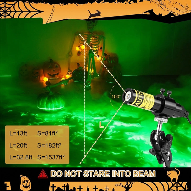 ⏳💥50 % Rabatt!!🎃Halloween-Laserlicht-Spukhaus