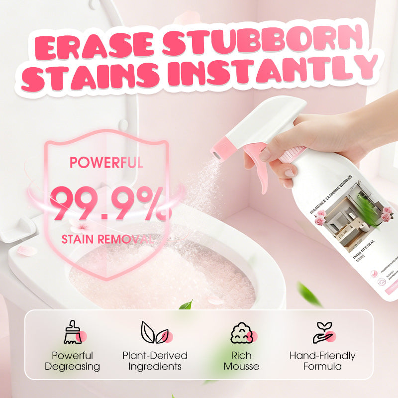 🔥🎁 2+1 GRATIS!!🥳 💞 50K+ VERKAUFT! ⚡✨Allzweck-Reinigungsspray für das Badezimmer – entfernt Kalk, Schmutz & unangenehme Gerüche