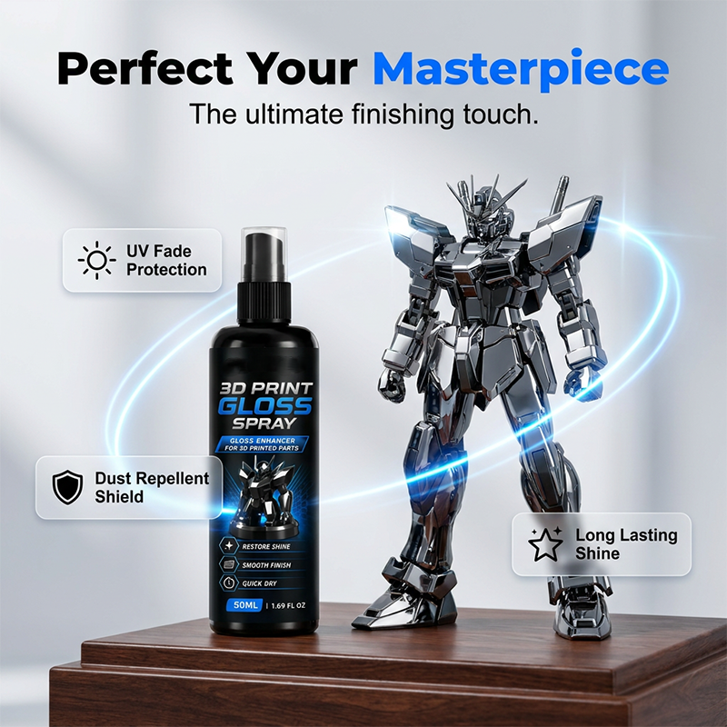 📢📢50 % Rabatt!! ⏰🎁 Glanzwiederherstellungsspray für 3D-gedruckte Modelle✨🖨️