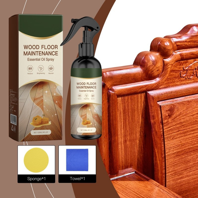 Pflege- und Auffrischungsspray für Holzböden mit natürlichem Bienenwachs 🪵🐝