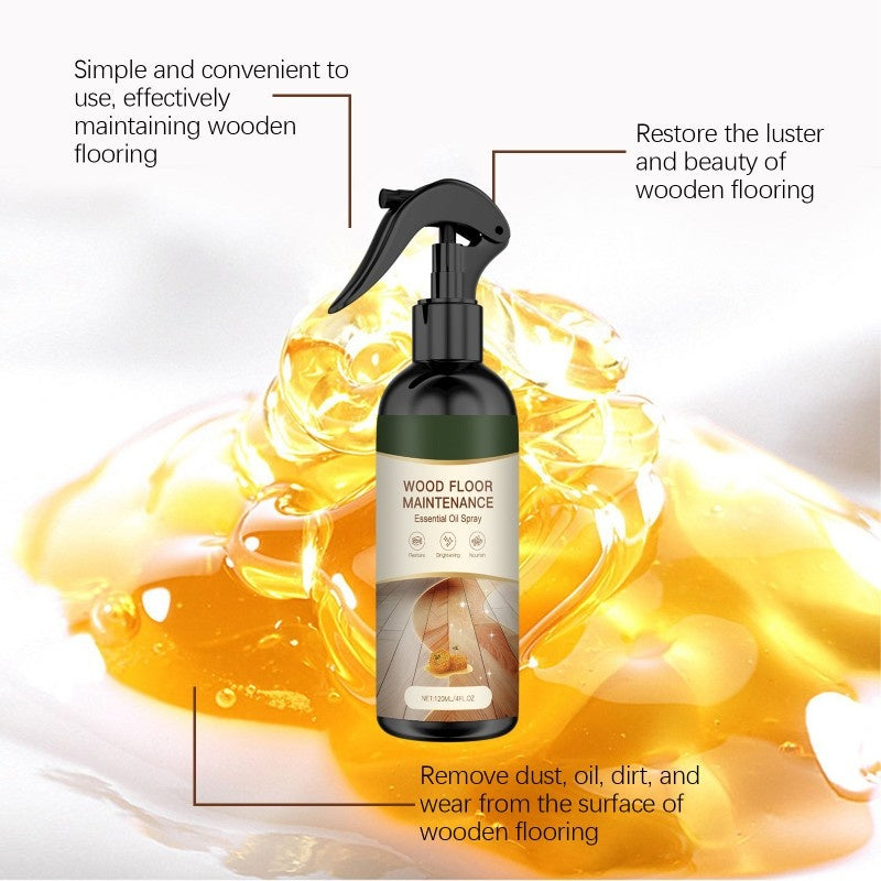 Pflege- und Auffrischungsspray für Holzböden mit natürlichem Bienenwachs 🪵🐝