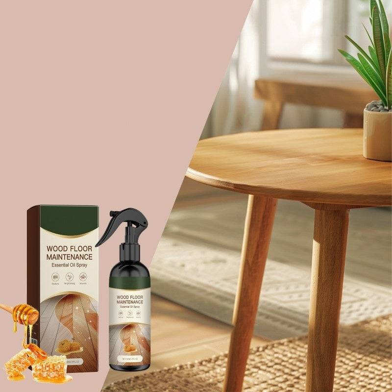 Pflege- und Auffrischungsspray für Holzböden mit natürlichem Bienenwachs 🪵🐝