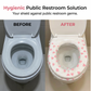 🚽🛡️ Disposable toilet seat cover – waterproof, universal fit, travel-friendly!