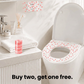 🚽🛡️ Disposable toilet seat cover – waterproof, universal fit, travel-friendly!