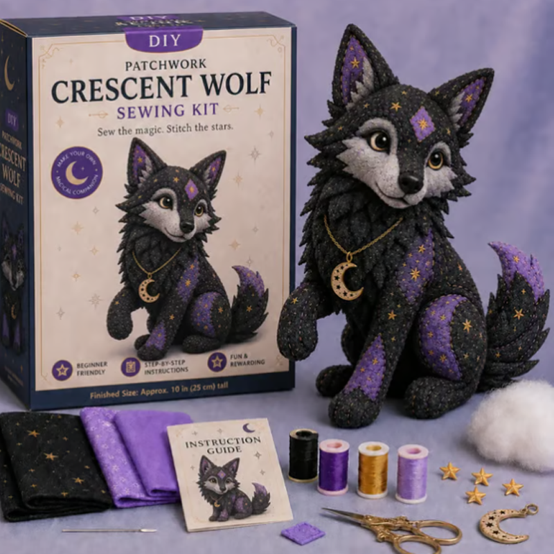 Beginner-Friendly Magical Animal Sewing Kit