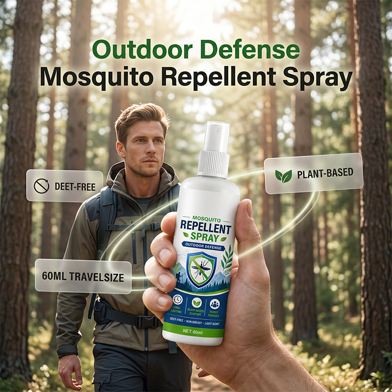 📢📢50 % Rabatt!!🥳 💞 50K+ VERKAUFT! ⚡Pflanzliches Mückenabwehrspray für draußen 🌿☀️ – Effektiver Mückenschutz 🦟❌