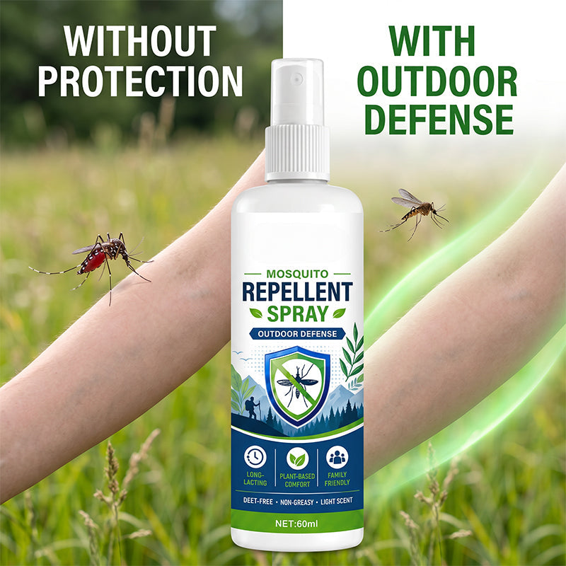 📢📢50 % Rabatt!!🥳 💞 50K+ VERKAUFT! ⚡Pflanzliches Mückenabwehrspray für draußen 🌿☀️ – Effektiver Mückenschutz 🦟❌