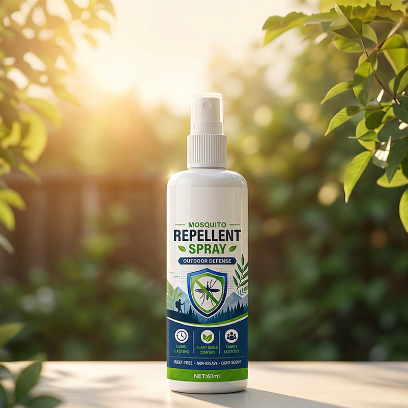 📢📢50 % Rabatt!!🥳 💞 50K+ VERKAUFT! ⚡Pflanzliches Mückenabwehrspray für draußen 🌿☀️ – Effektiver Mückenschutz 🦟❌