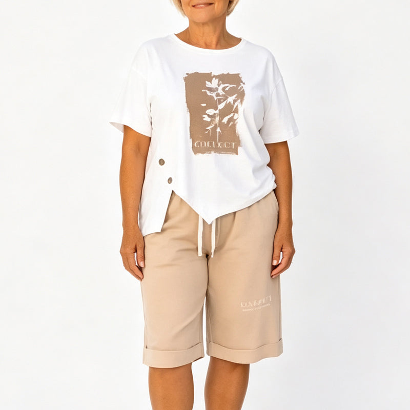 🏖️ Luftiges Sommerset für Damen – Bequemes Top & Shorts für jeden Tag ☀️