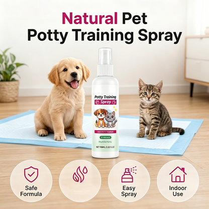 🐶🐱50 % RABATT! ✨ Stubenreinheitsspray für Hunde und Katzen – Verhindert unerwünschtes Urinieren zu Hause
