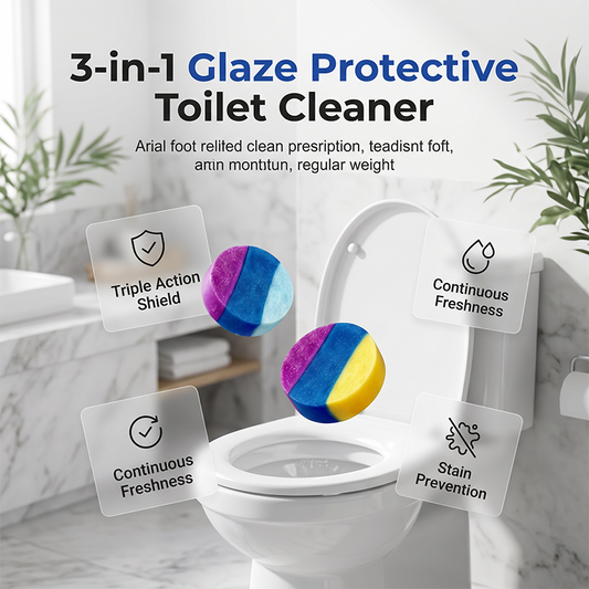 📢📢50 % Rabatt!!🥳 3-in-1 Duft-WC-Tabs – Reinigen, Entkalken & langanhaltender Duft | Geeignet für Toilette und Badewanne 🚽
