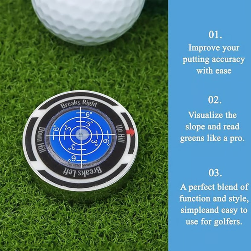 📢📢50 % Rabatt!! ⏰ Präzisions-Golfgrün-Nivelliergerät & Ballmarker⛳