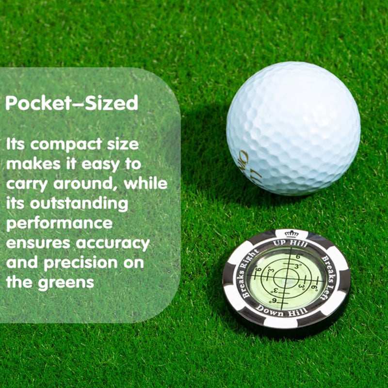 📢📢50 % Rabatt!! ⏰ Präzisions-Golfgrün-Nivelliergerät & Ballmarker⛳