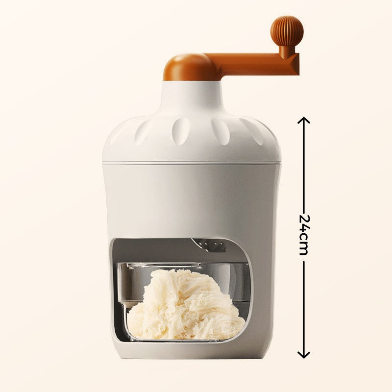 ❄️Summer cool-down deal: just £10.99!!⚡50K+ SOLD!❄️Manual Ice Shaver Machine with Ice Mold