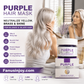 🏆 Letzter Tag zum Sonderpreis von nur 9 €!✨Feuchtigkeitsspendende, violette Haarmaske mit langanhaltendem Duft, Anti-Gelbstich-Intensivpflege für blondiertes Haar