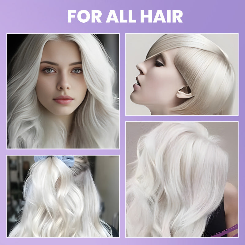 🏆 Letzter Tag zum Sonderpreis von nur 9 €!✨Feuchtigkeitsspendende, violette Haarmaske mit langanhaltendem Duft, Anti-Gelbstich-Intensivpflege für blondiertes Haar