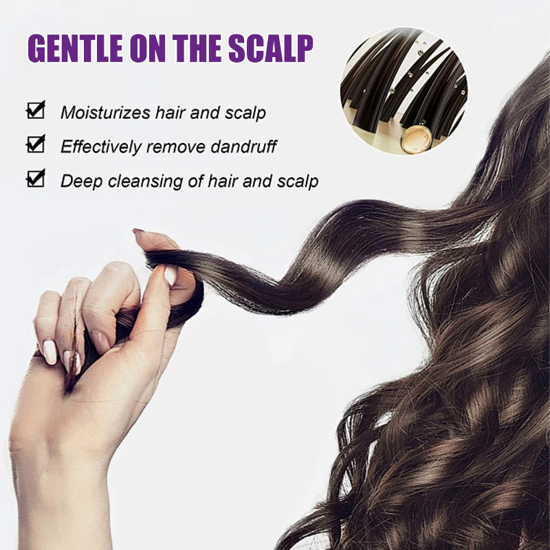 🏆 Letzter Tag zum Sonderpreis von nur 9 €!✨Feuchtigkeitsspendende, violette Haarmaske mit langanhaltendem Duft, Anti-Gelbstich-Intensivpflege für blondiertes Haar