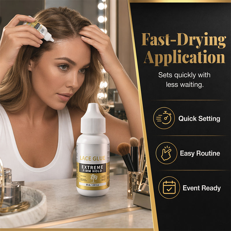 📢 50 % RABATT!! ⏰ Extrem haftender Kleber für Lace-Perücken