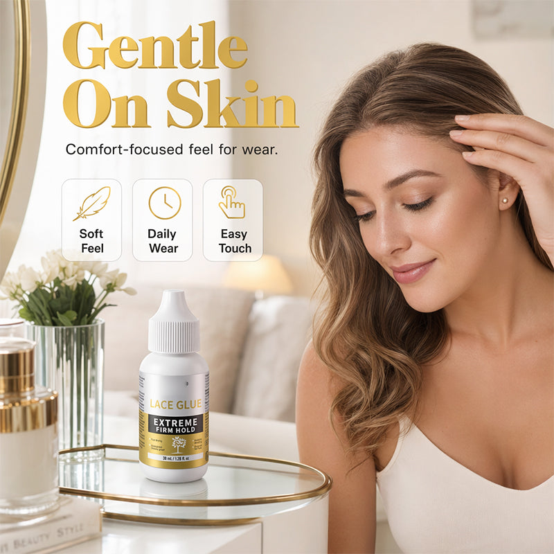 📢 50 % RABATT!! ⏰ Extrem haftender Kleber für Lace-Perücken