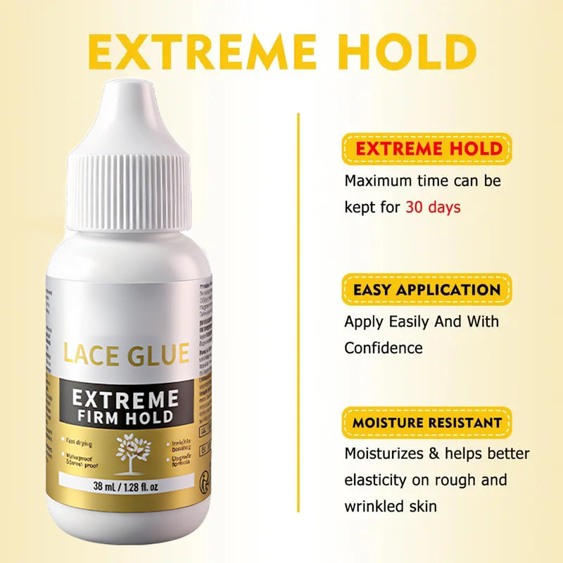 📢 50 % RABATT!! ⏰ Extrem haftender Kleber für Lace-Perücken