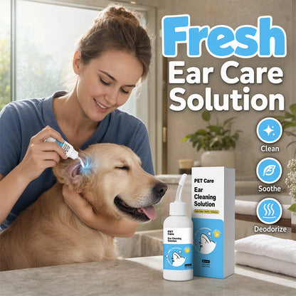 🔥🎁 1+1 GRATIS!!🐾🌿Kräuter-Ohrenspülung (für Hunde und Katzen, gegen Milben, desodorierend)