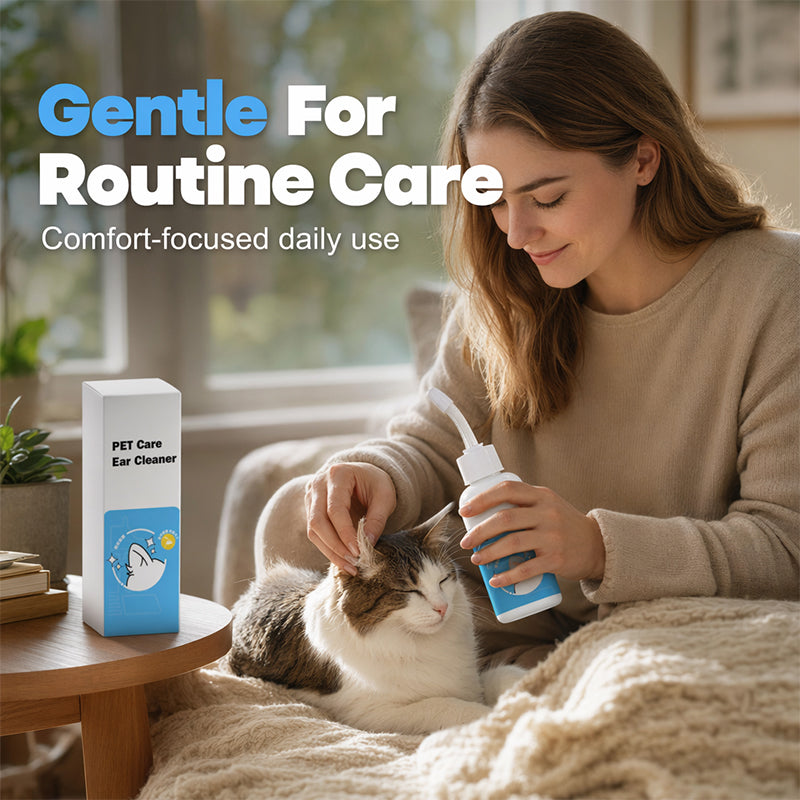🔥🎁 1+1 GRATIS!!🐾🌿Kräuter-Ohrenspülung (für Hunde und Katzen, gegen Milben, desodorierend)