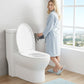 📢📢50 % Rabatt!! ⏰🚽 Ergonomischer Soft-Close-Toilettensitz mit Ein-Klick-Abnehmbefunktion, einfache Montage | 🧽 Dicker PP-Sitz leicht zu reinigen, passend für U/V/O-/quadratische Becken
