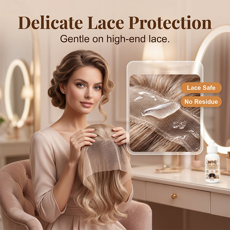 ⏳💥 Nur noch 3 Stunden – 7,99 €!! 🔥💧 Extrem haftender Kleber für Lace Front Perücken – unsichtbarer natürlicher Look