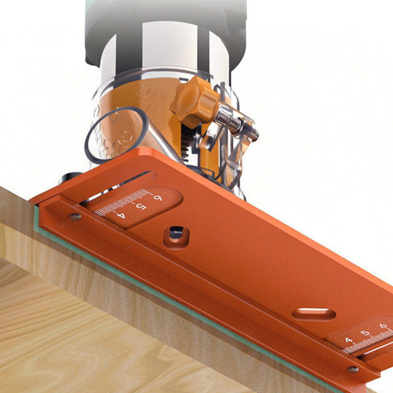 Nutfräsführungs-Werkzeug aus Aluminiumlegierung für Holz.