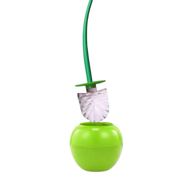 🍒 Kreative kirschförmige Toilettenbürste, platzsparend & praktisch