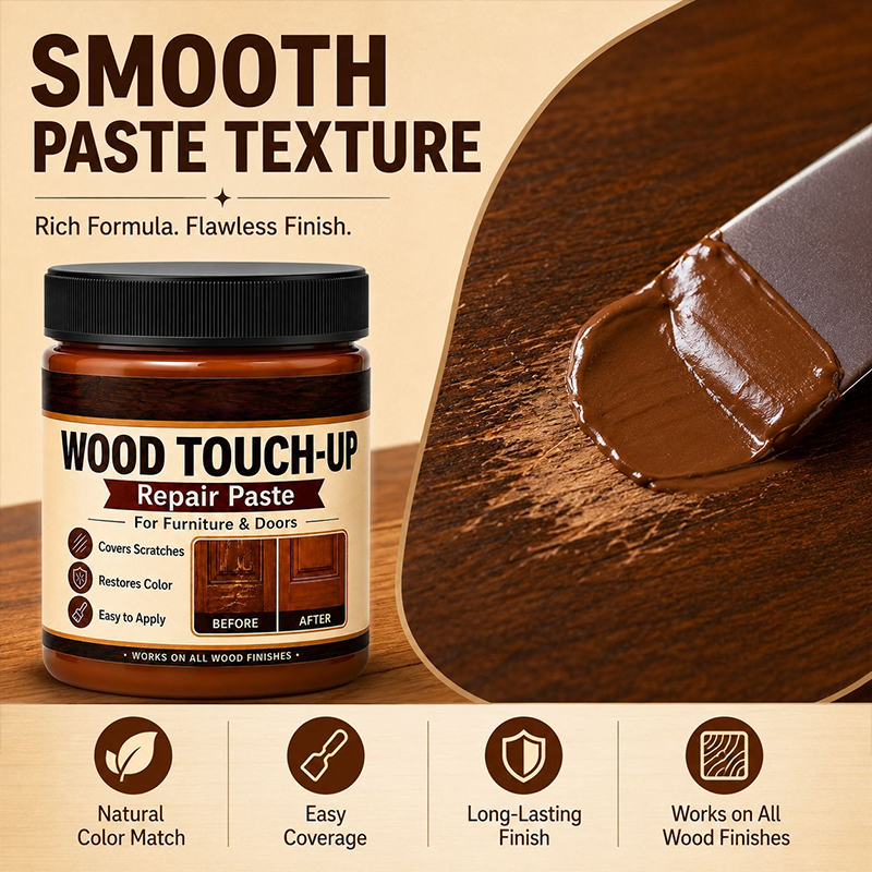 🥳2026 HOT SALE🥳💞50K+ SOLD!💥🧼✨ 50% OFF! Professional Wood Scratch Repair Kit