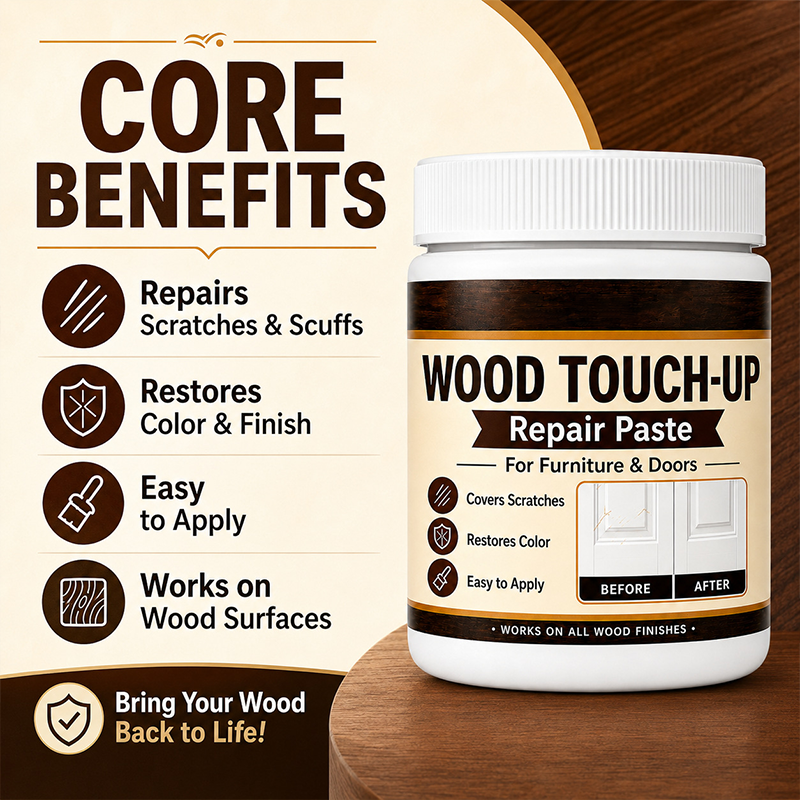 🥳2026 HOT SALE🥳💞50K+ SOLD!💥🧼✨ 50% OFF! Professional Wood Scratch Repair Kit