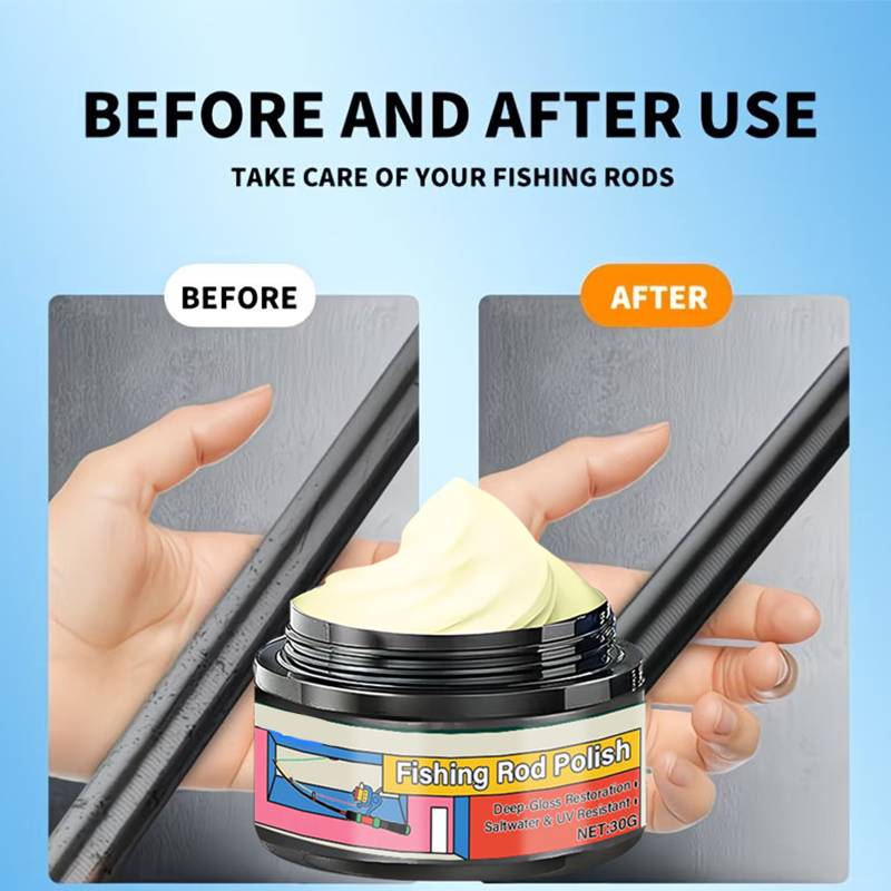 🔥A must-have for fishing enthusiasts✨Saltwater Resistant Fishing Rod Polish