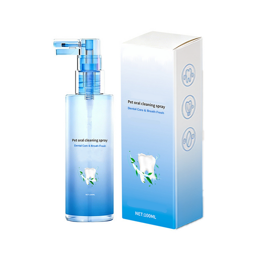 🔥🎁 2+1 GRATIS!!🥳💞 50K+ VERKAUFT! 🐱🐶 Mundpflege-Spray für Hunde & Katzen | Ohne Zähneputzen gegen Mundgeruch 100ml