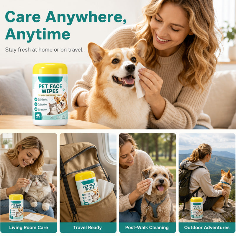 🐶 JETZT 50% RABATT! ✨ Sanfte Tücher zur Entfernung von Augenflecken bei Haustieren