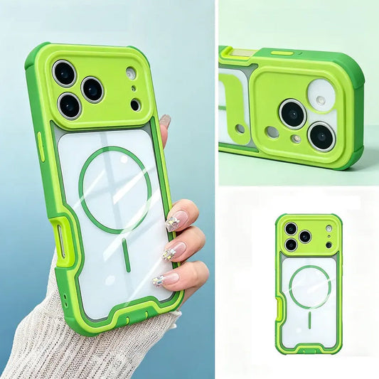 🔥50% RABATT!! 🛡️🧲 Magnetische stoßfeste Armor Handyhülle | Passend iPhone 13–17