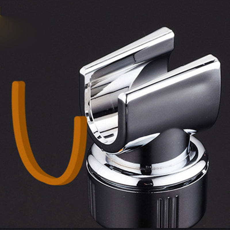 🔥🎁 2+1 GRATIS!!🥳💞 50K+ VERKAUFT! ⚡💧 Bohrfreier Duschkopfhalter – verstellbarer Saugnapf‑Brausehalter, Chrom‑Oberfläche